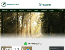 Tablet Screenshot of czersk.torun.lasy.gov.pl