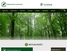 Tablet Screenshot of koscierzyna.gdansk.lasy.gov.pl