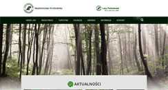 Desktop Screenshot of kroscienko.krakow.lasy.gov.pl