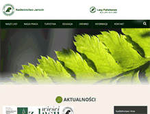 Tablet Screenshot of jarocin.poznan.lasy.gov.pl