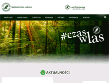 Tablet Screenshot of lubsko.zielonagora.lasy.gov.pl
