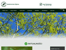 Tablet Screenshot of debica.krakow.lasy.gov.pl