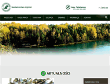 Tablet Screenshot of lipinki.zielonagora.lasy.gov.pl