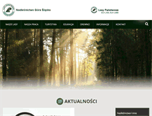 Tablet Screenshot of goraslaska.poznan.lasy.gov.pl