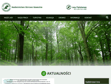 Tablet Screenshot of gorowo-ilaweckie.olsztyn.lasy.gov.pl