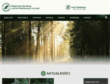 Tablet Screenshot of lodz.lasy.gov.pl