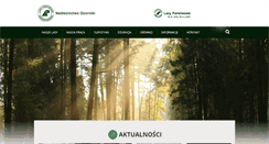 Desktop Screenshot of oborniki.poznan.lasy.gov.pl