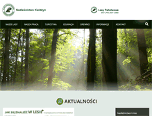 Tablet Screenshot of kwidzyn.gdansk.lasy.gov.pl