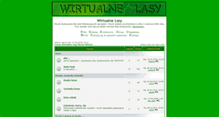 Desktop Screenshot of forum.lasy.pl